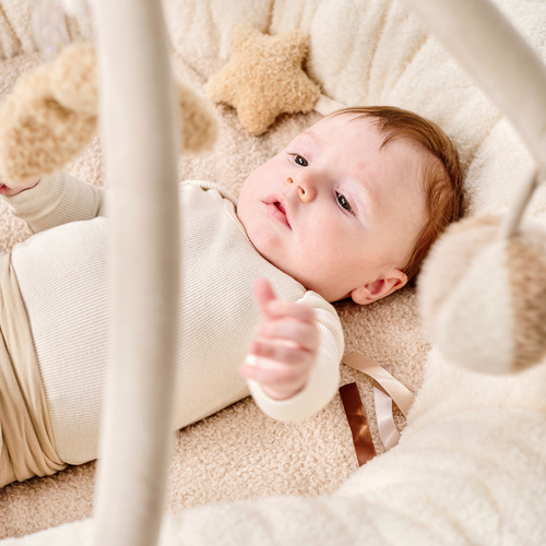 Nattou Teddy Aktivitetstæppe, Ecru