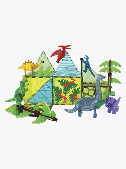 MAGNA-TILES Dinosaurverden XL Byggesæt 50 Dele