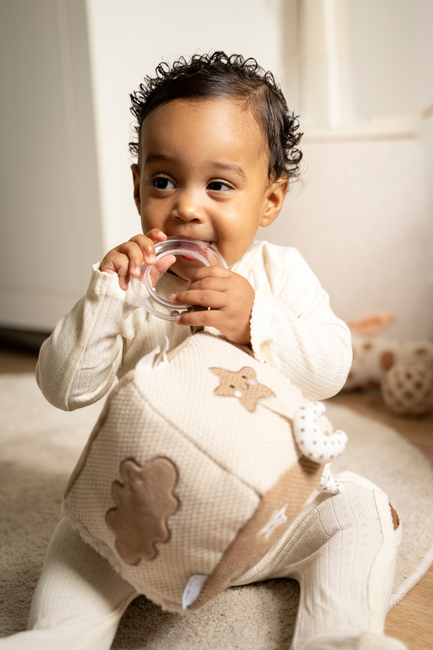 Baby's Only Heaven Aktivitetslegetøj, Clay/Warm Linen