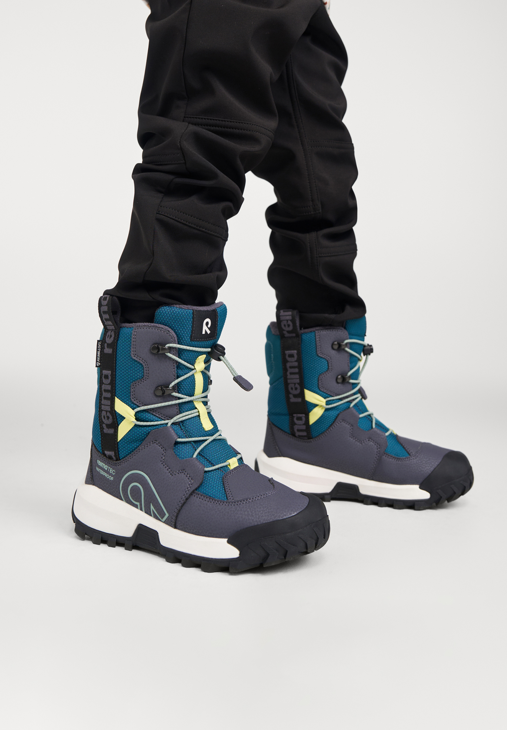 Reima Finlander Vinterstøvler, Dark Teal, 35