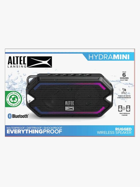Altec Lansing Højttaler IMW1000 HydraMini RGB Vandtæt