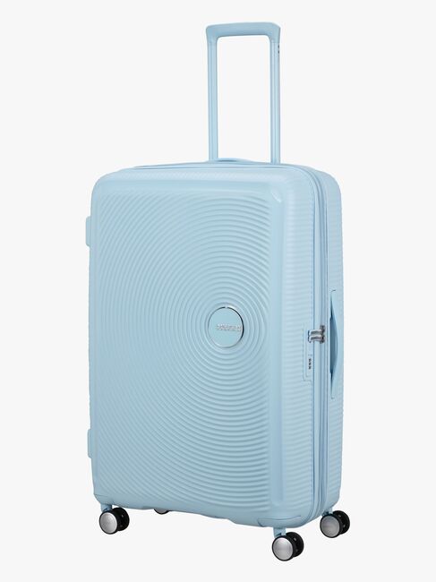 American Tourister Soundbox Spinner Kuffert 97L, Pastel Blue