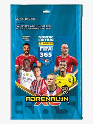 Panini FIFA 365 Adrenxl Samlekort 2026 Starter Pack