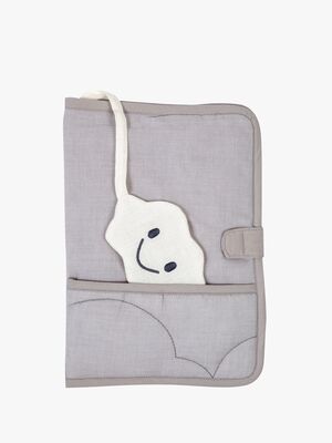 Nattiot Opbevaring med Lomme, Grå