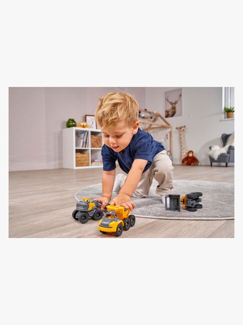 Dickie Toys Volvo Byggekøretøjerer 3-Pak