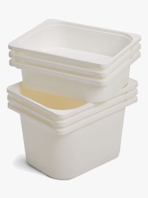 JLY Kasser To 3-Pak, Hvid