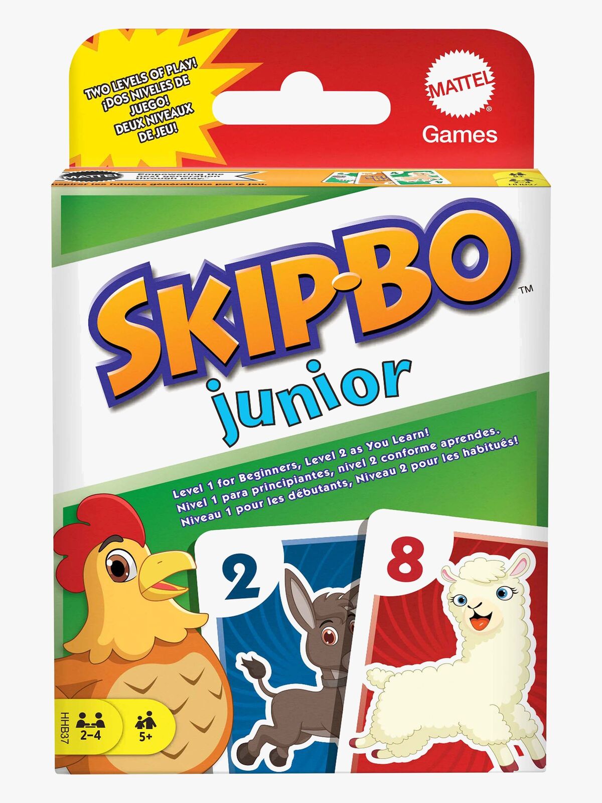 Mattel Skip-Bo Junior Brætspil