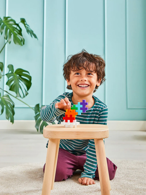 Plus-Plus BIG Byggesæt Rainbow Mix 100 Stk.