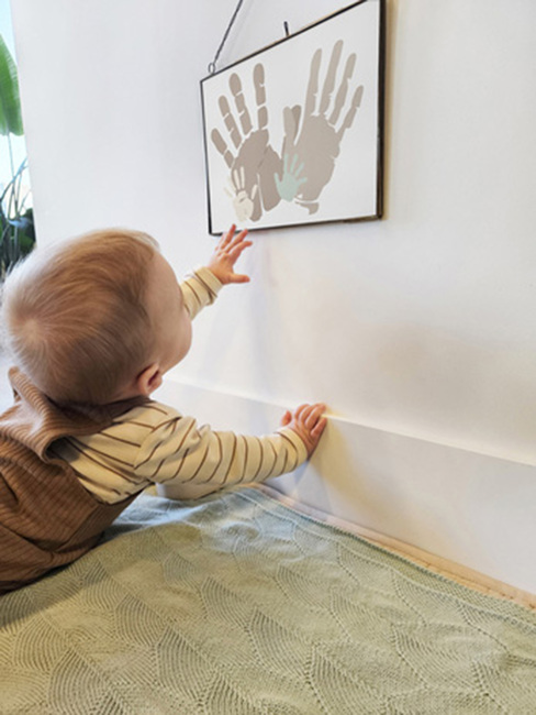 BamBam Familie Håndaftryk Kit, 4 Farver