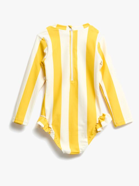 Nordbjörn Sandsjön UV-Badedragt, Yellow Stripe