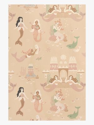 Majvillan Tapet Mermaid Reef, Sandy Beige