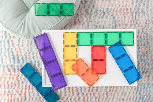 Connetix Byggesæt Rainbow Rectangle 18 Dele