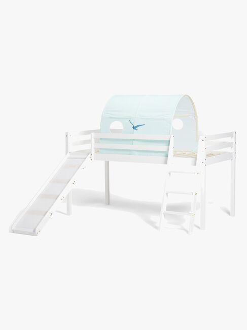 JLY TYRA Juniorseng  m. Rutsjebane 90x190, Hvid