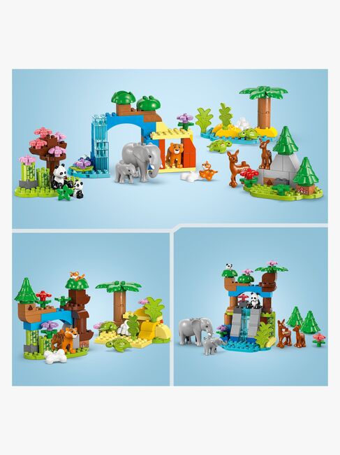 LEGO DUPLO Town 10446 3-i-1 vilde dyrefamilier