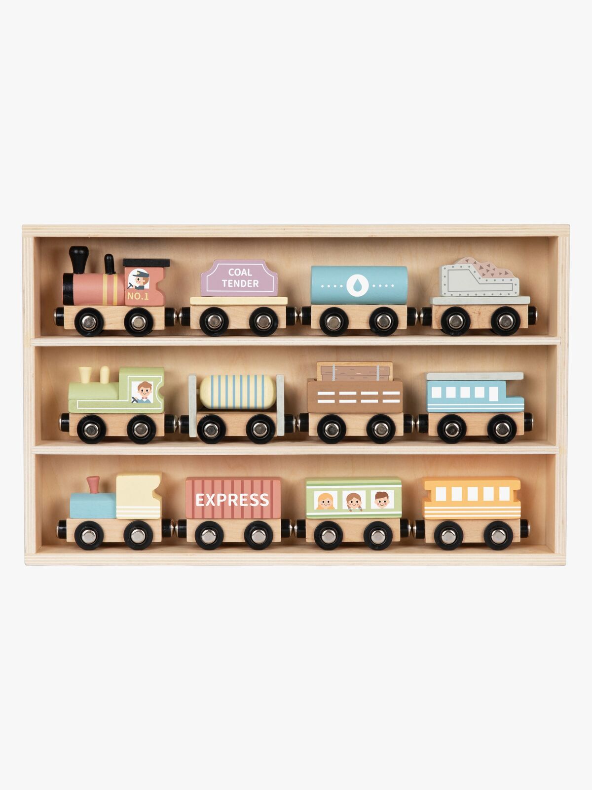 TookyToy Wooden Togsæt