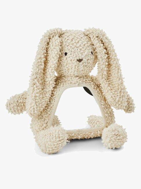 Smallstuff Kanin Aktivitetslegetøj med Spejl, Off White Bouclé