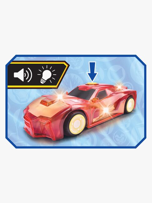 Marvel Iron Man Black Panther Light-Up Bil 1:32