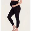 Cache Coeur CURVE SEAMLESS Graviditetsleggings, Black
