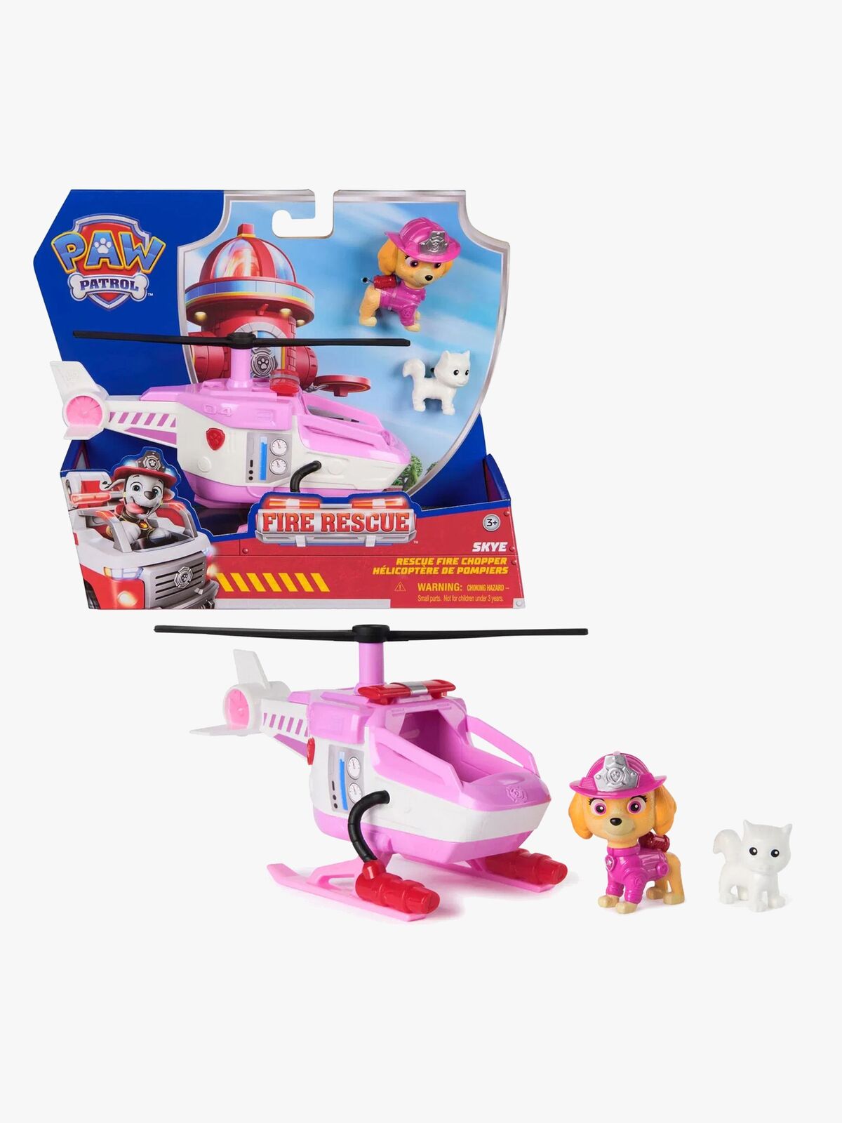 Paw Patrol Fire Rescue Transportmiddel Skye