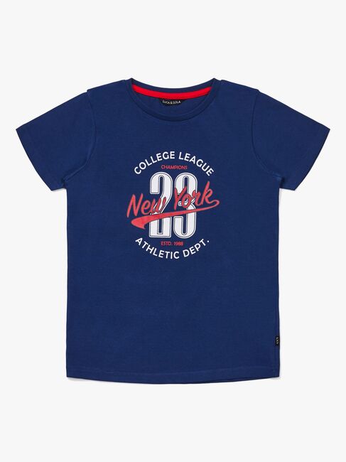 Luca & Lola Riccione T-Shirt 2-pak, Navy/Grey