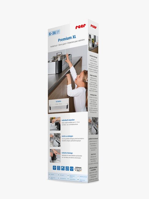 Reer Komfurbeskyttelse Aluminium