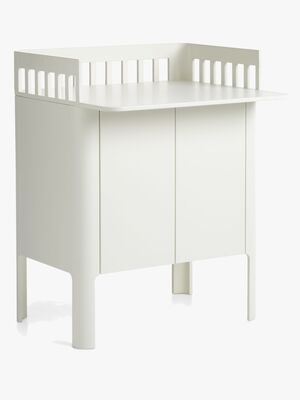 Flexa Pusleenhed med Ekstra Topplade, Cremehvid