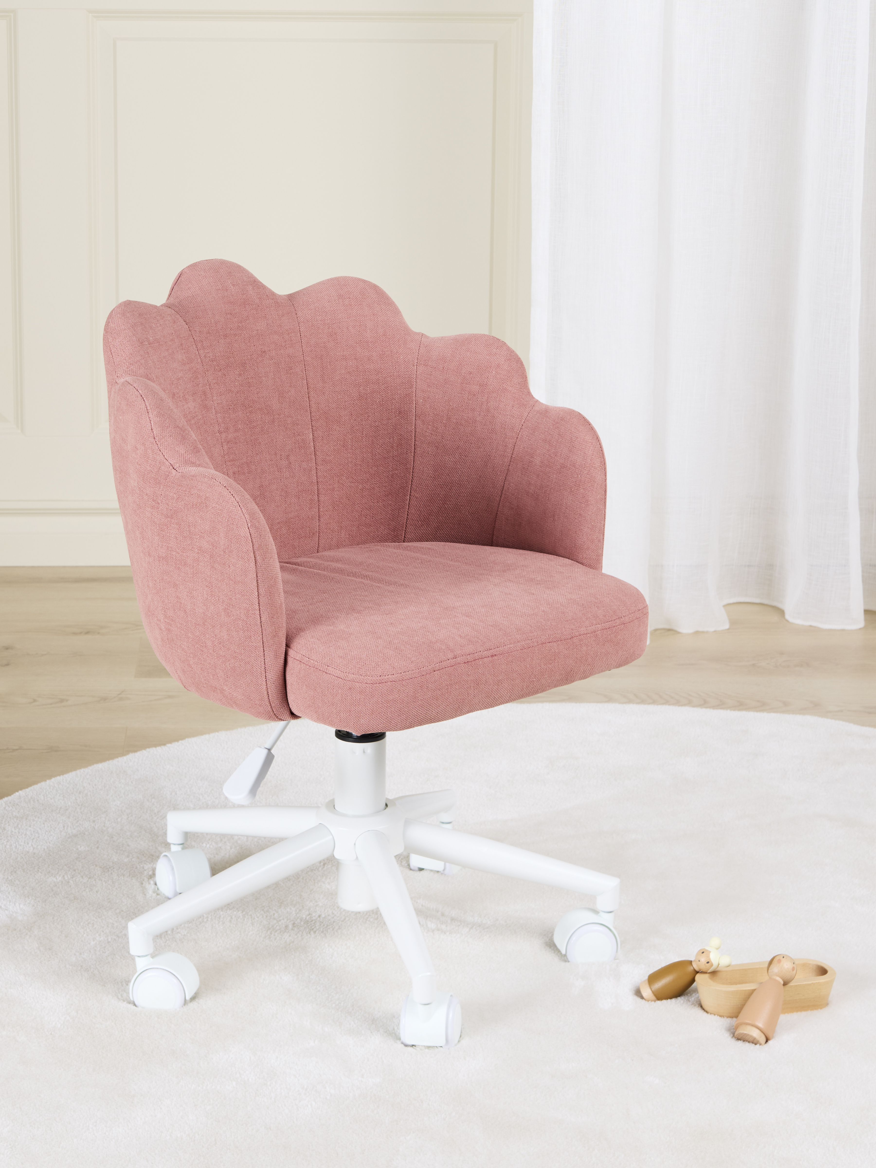 Alice & Fox SHELLY Kontorstol, Pink, Børnemøbler, Indretning børneværelse