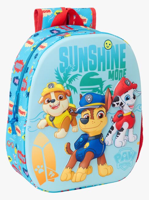 Paw Patrol 3D Rygsæk 8,5L, Lyseblå