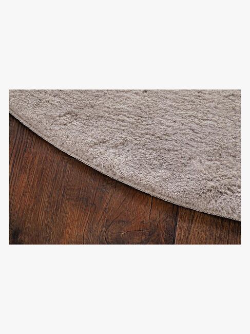 KMCarpets Gulvtæppe Rund 160, Soft Greige