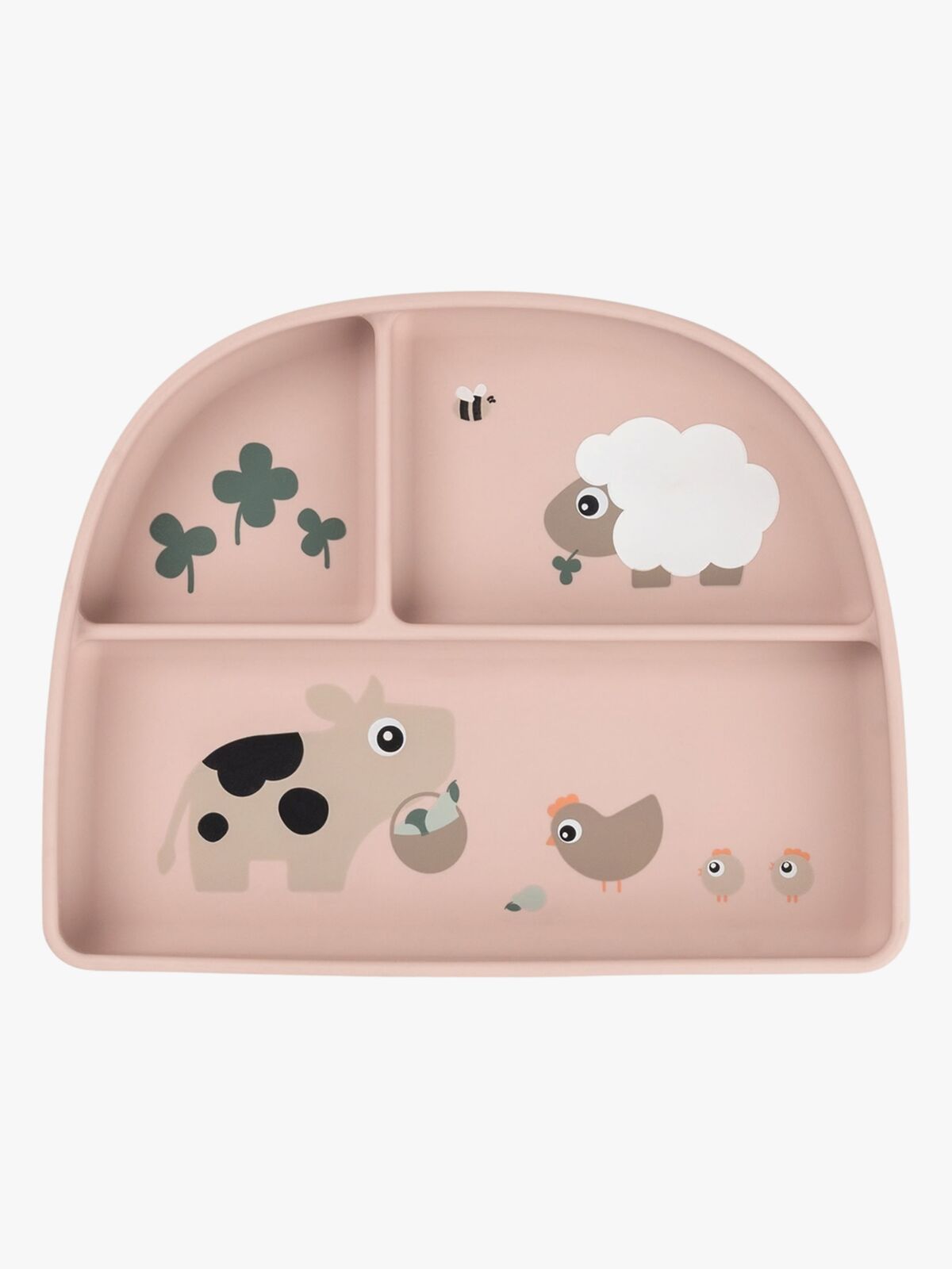 Done By Deer Tiny Farm Opdelt Tallerken, Powder