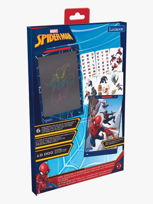 Lexibook Marvel Spider-Man Tegnetablet med Stencilskabeloner