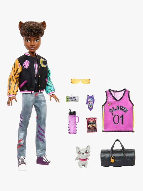 Monster High Dukke Clawd Wolf