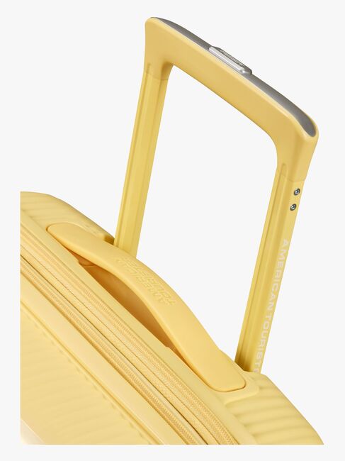 American Tourister Soundbox Spinner Kuffert 35,5L, Pastel Yellow
