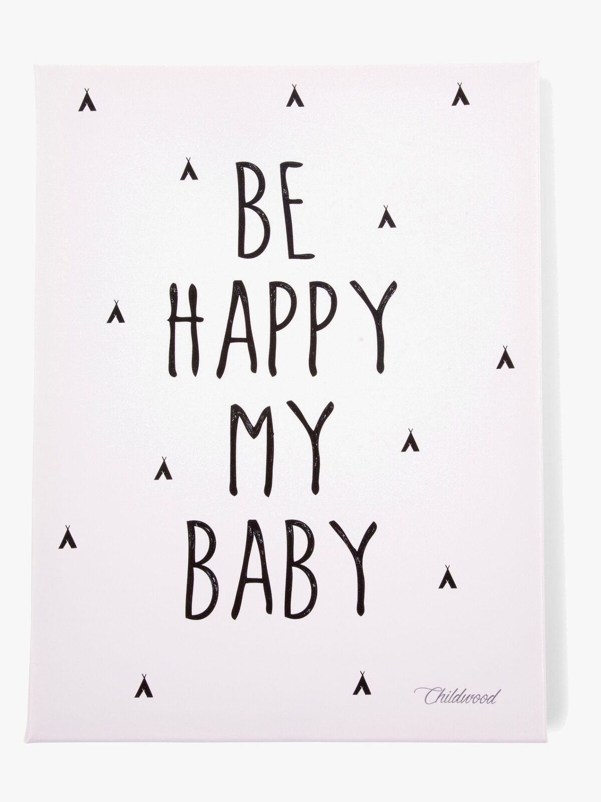 Childhome Tavle Be My Happy Baby 30x40