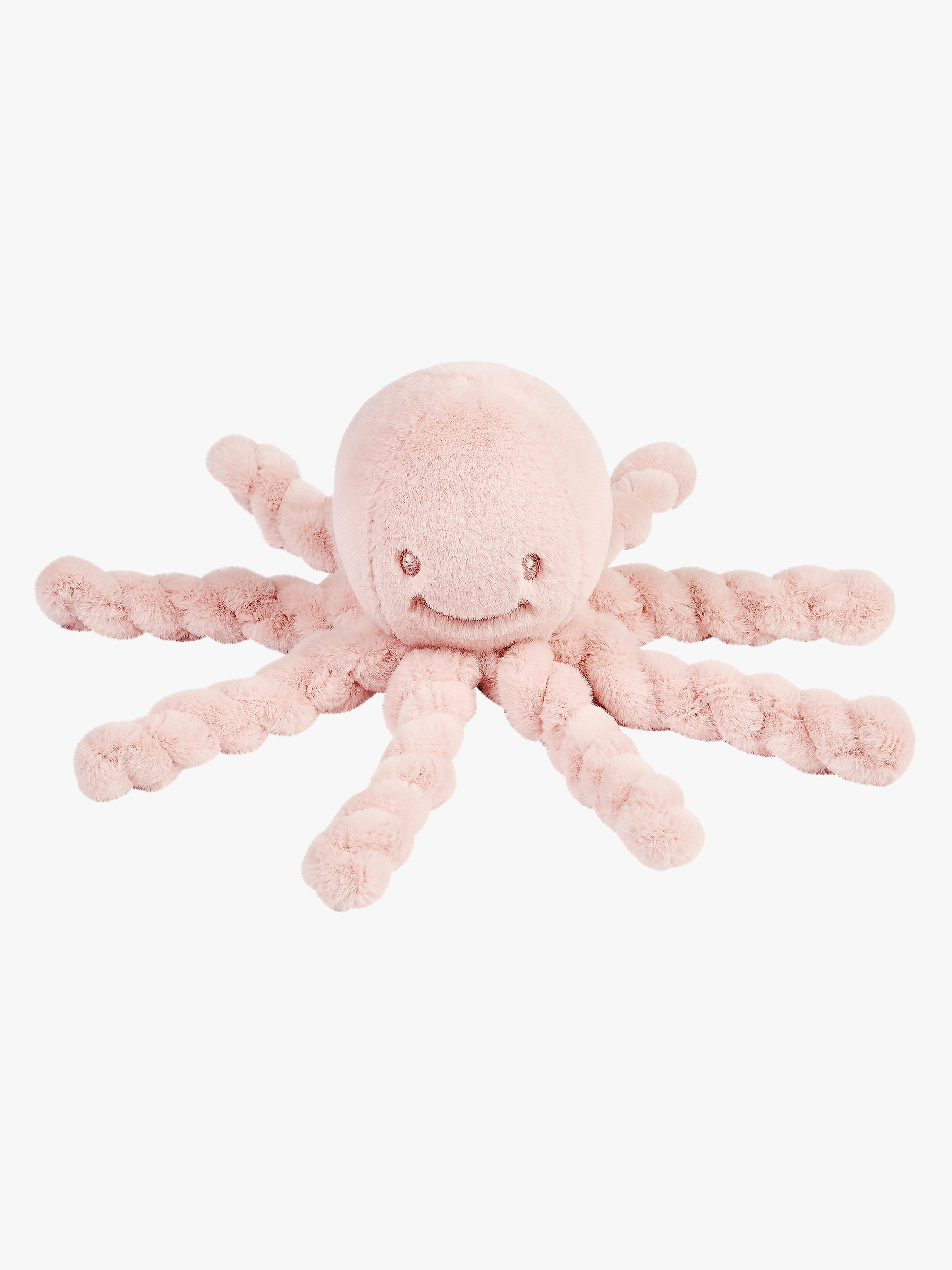 Nattou Lapidou Blæksprutte Bamse, Pink