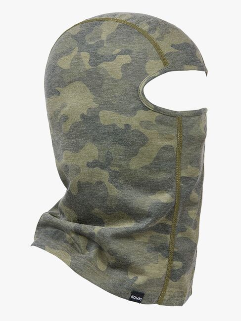 Kombi Merino Elefanthue Jr, Khaki Liquid Camo