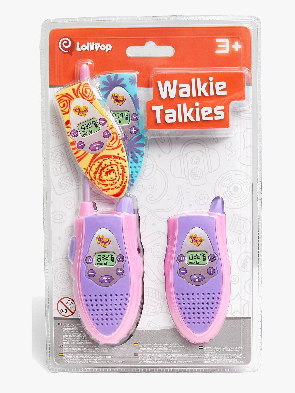 Fippla Walkie Talkies, Pink