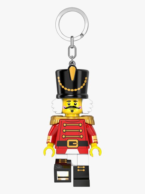 LEGO® Minifigure™ Nøddeknækker Nøglering med LED-lys