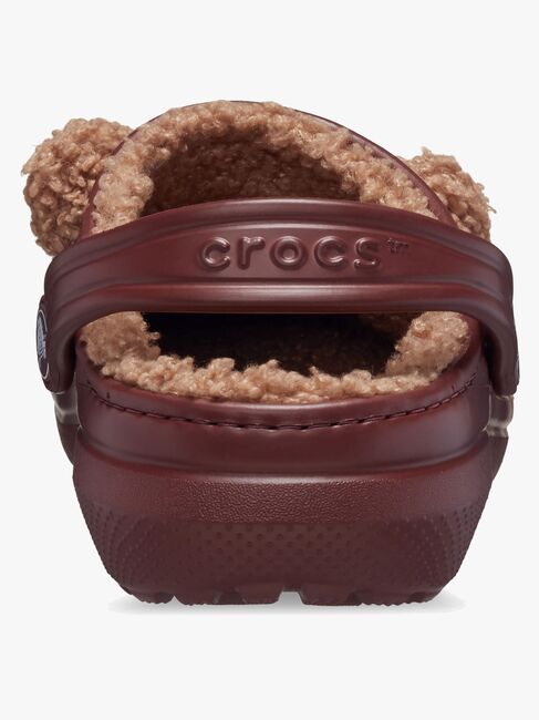 Crocs Classic Forede Hjemmesko, Bear/Dark Clay