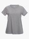 Boob Vente/Amme T-Shirt, Grey Melange