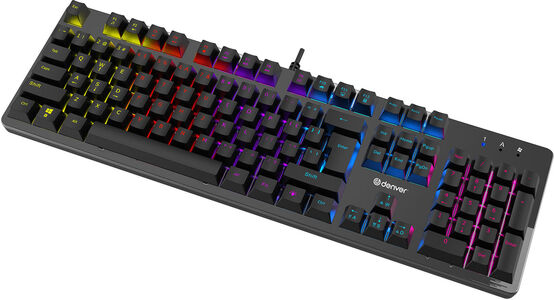 Denver GKK-330 RGB Mekanisk Tastatur Gaming 