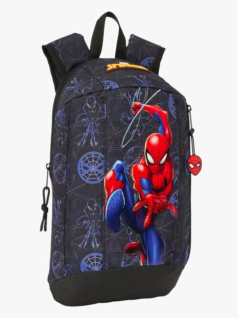 Marvel Spider-Man Mini Rygsæk 8,5L Attack, Sort/Blå