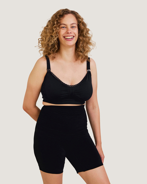 Carriwell Polstret Graviditets- & Ammebh Carri-Gel, Sort