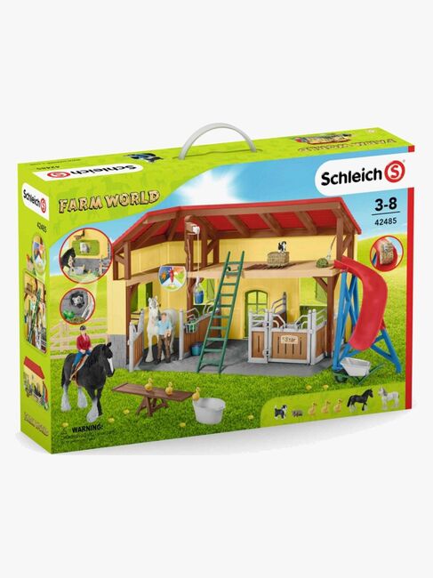 Schleich Farm World Legesæt Hestestald