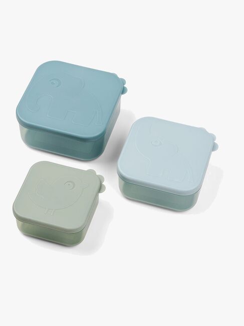 Done By Deer Deer Friends Madkasse & Flaske, Blue