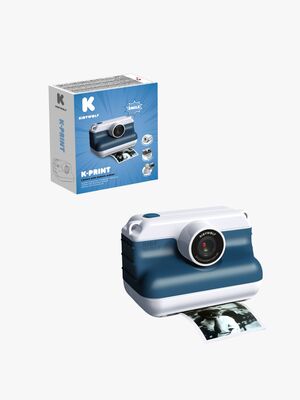 Kidywolf K-PRINT Polaroidkamera, Blå