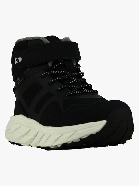 Leaf Karlstad WP  Fleece-forede Sneakers, Sort