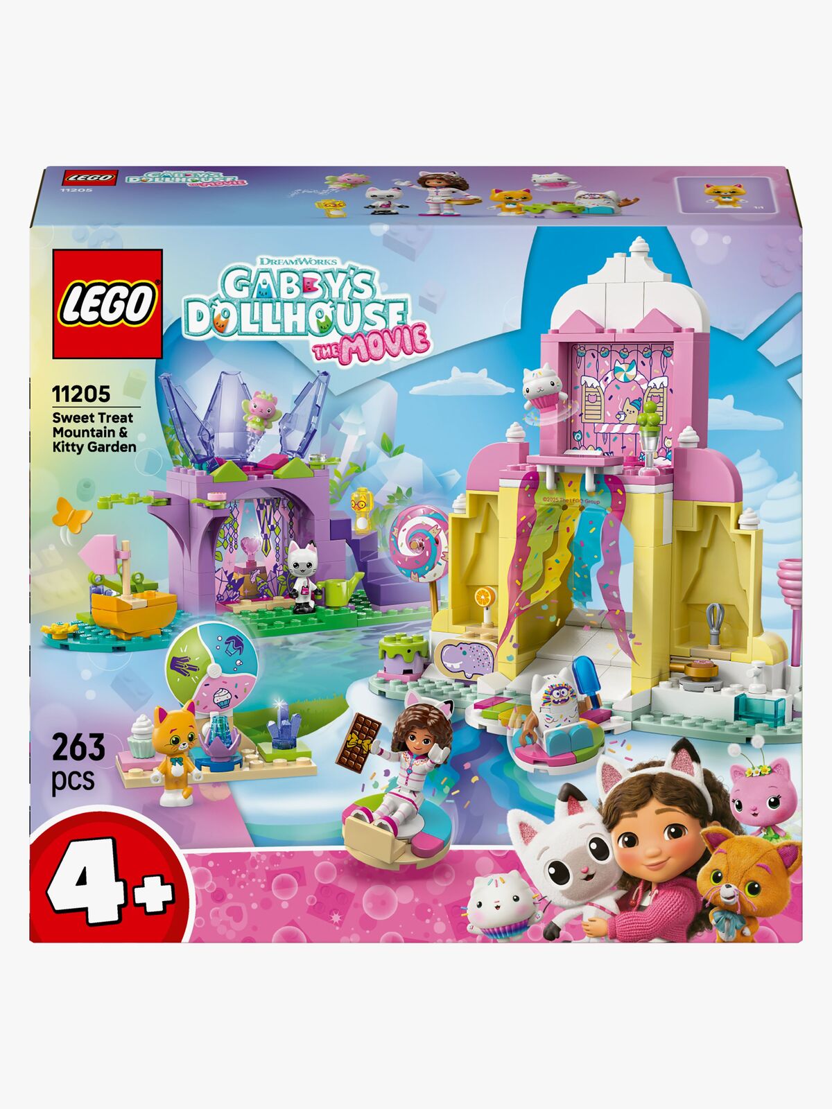 LEGO Gabby's Dollhouse 11205 Gane-guf-bjerget og Kattehaven