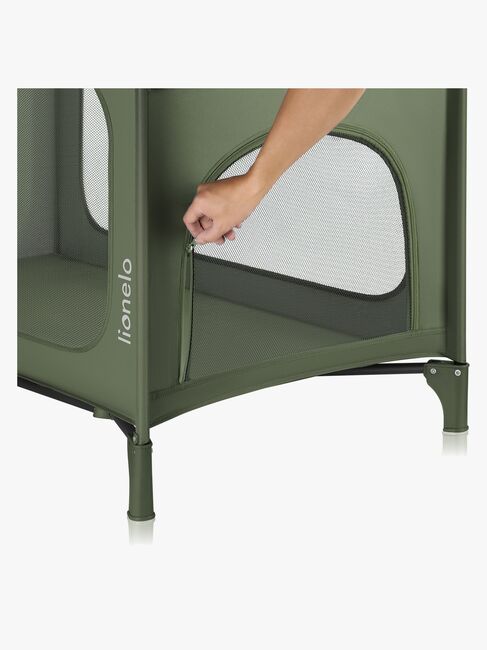 Lionelo JASMIN EASY FOLD Weekendseng, Green Olive