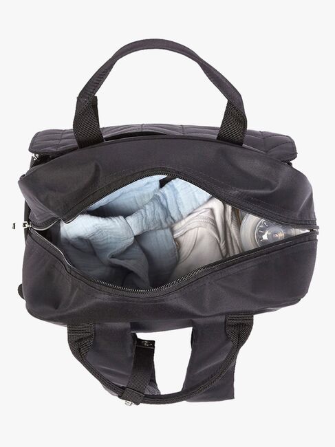 Tineo Pusletaske Rygsæk, Quilt Svart